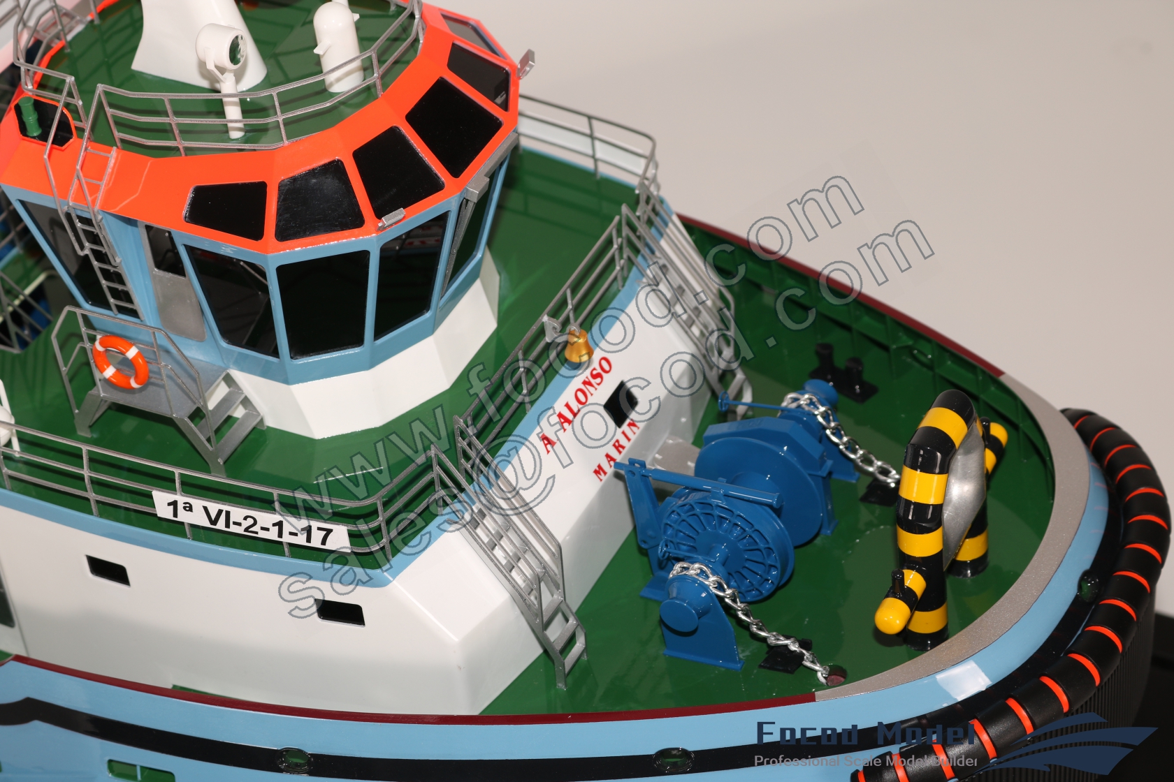customized model of 32m Escort Tug